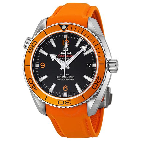 omega seamaster planet ocean black orange|omega Seamaster Planet Ocean prices.